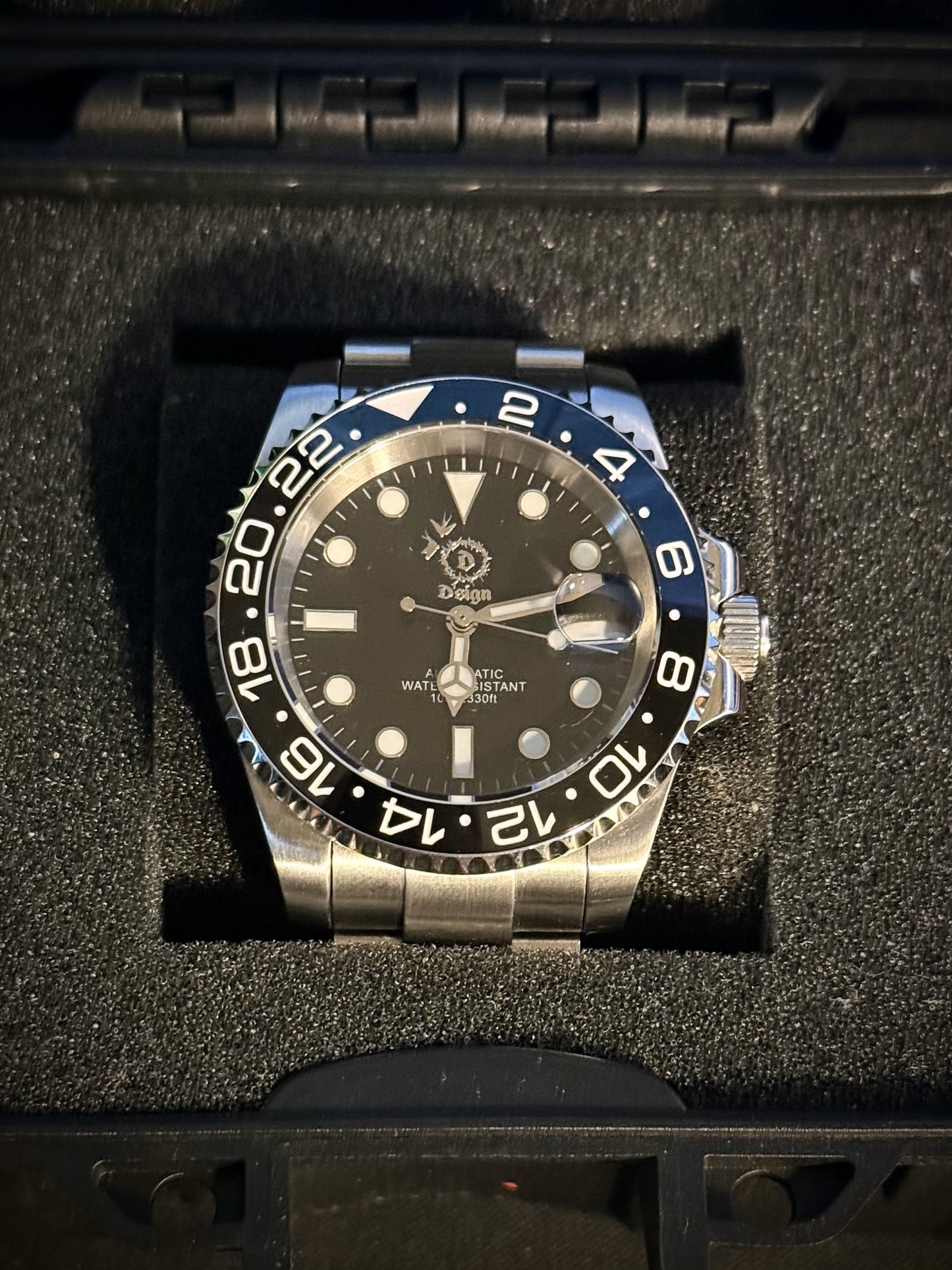 seiko mod Bruce wayne 40mm